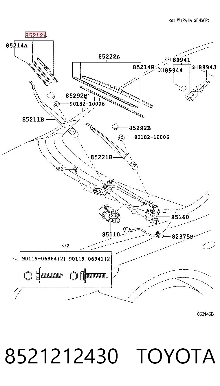 8521212430 Toyota