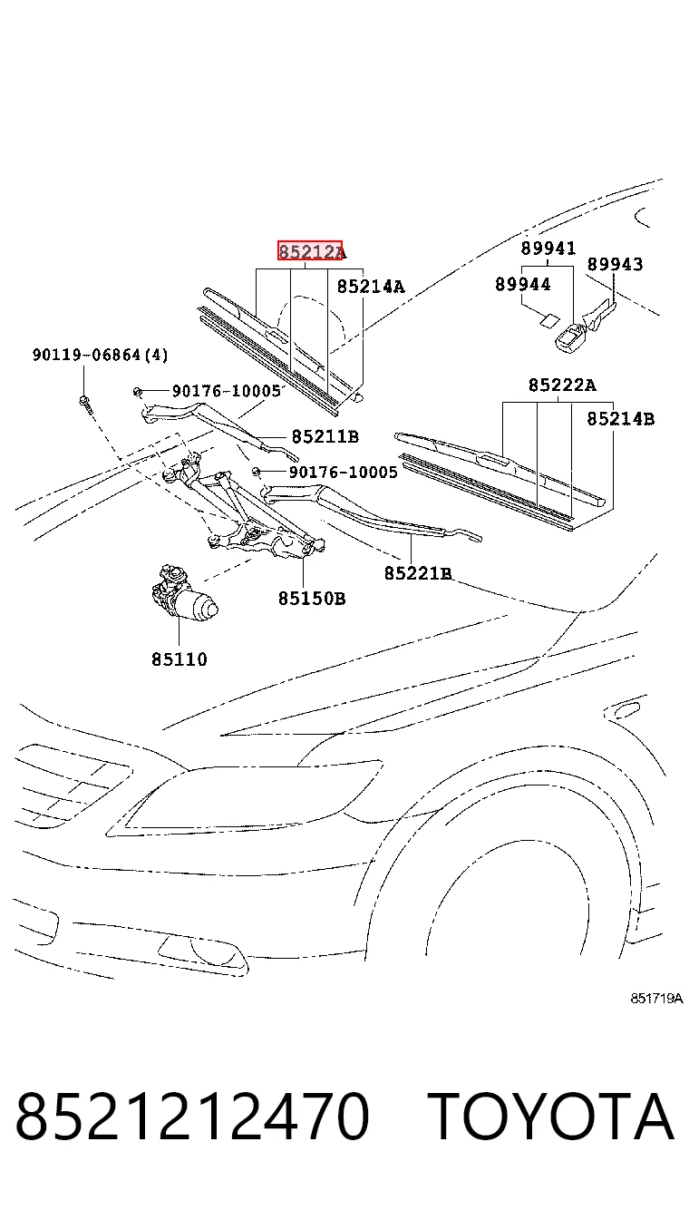 8521212470 Toyota