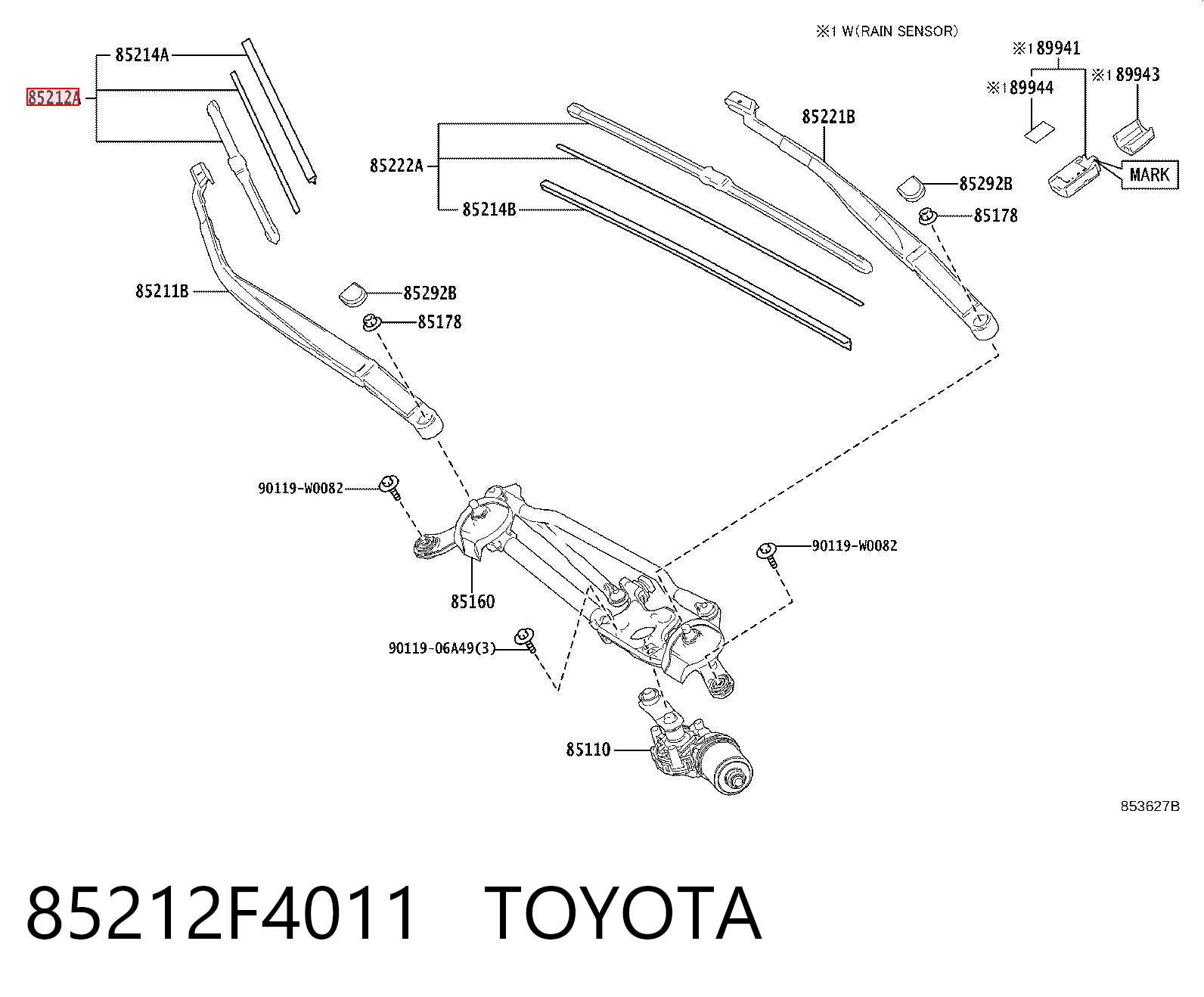 85212F4011 Toyota