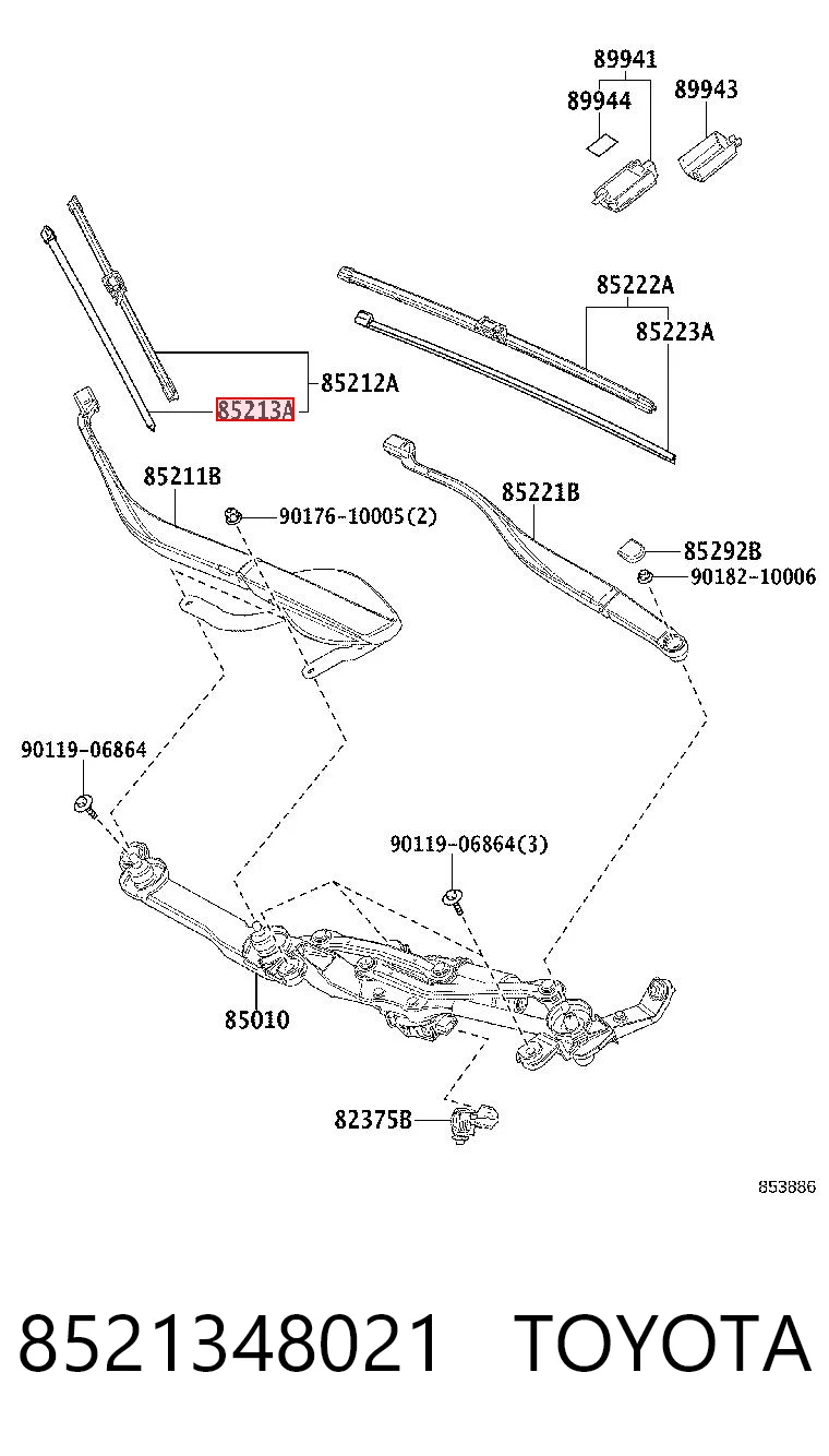 8521348021 Toyota