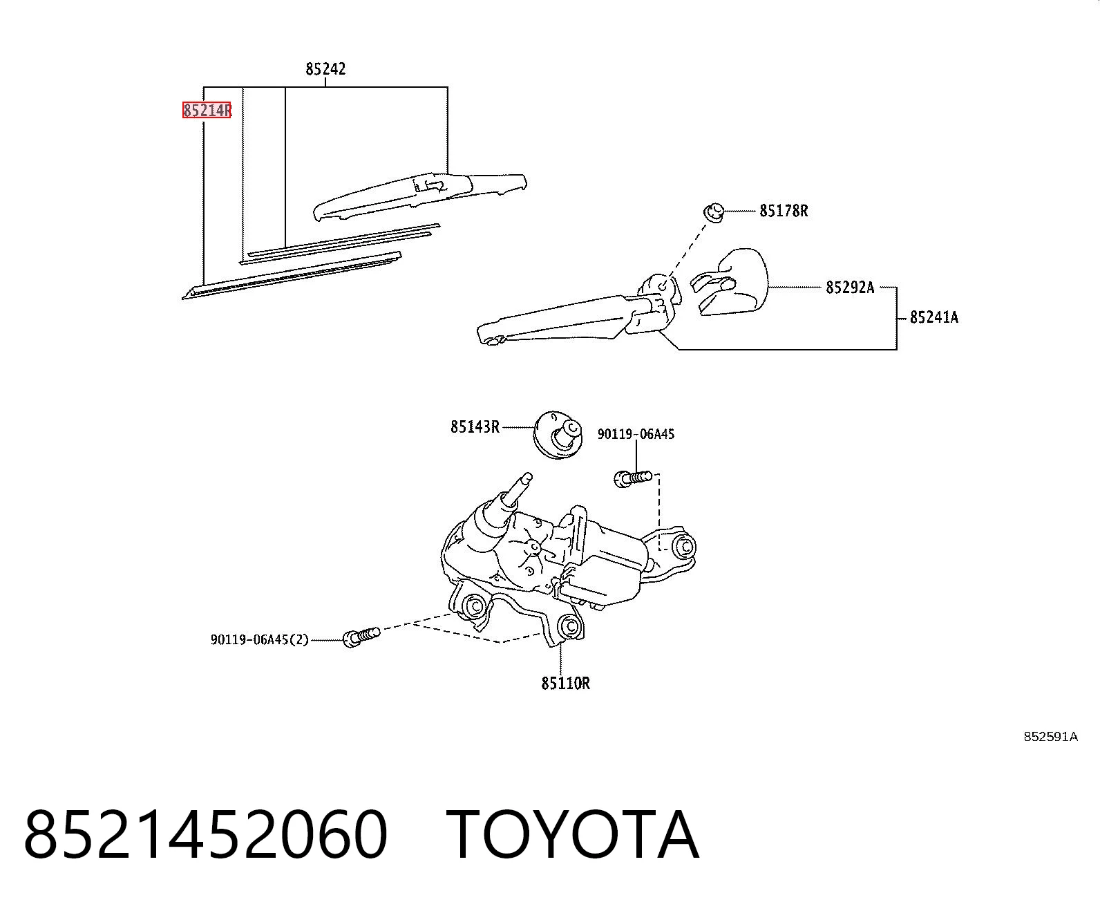 8521452060 Toyota
