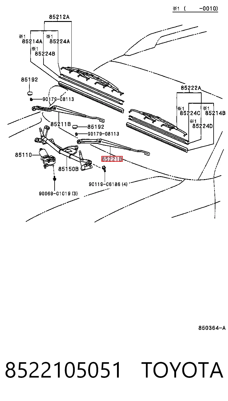 8522105051 Toyota