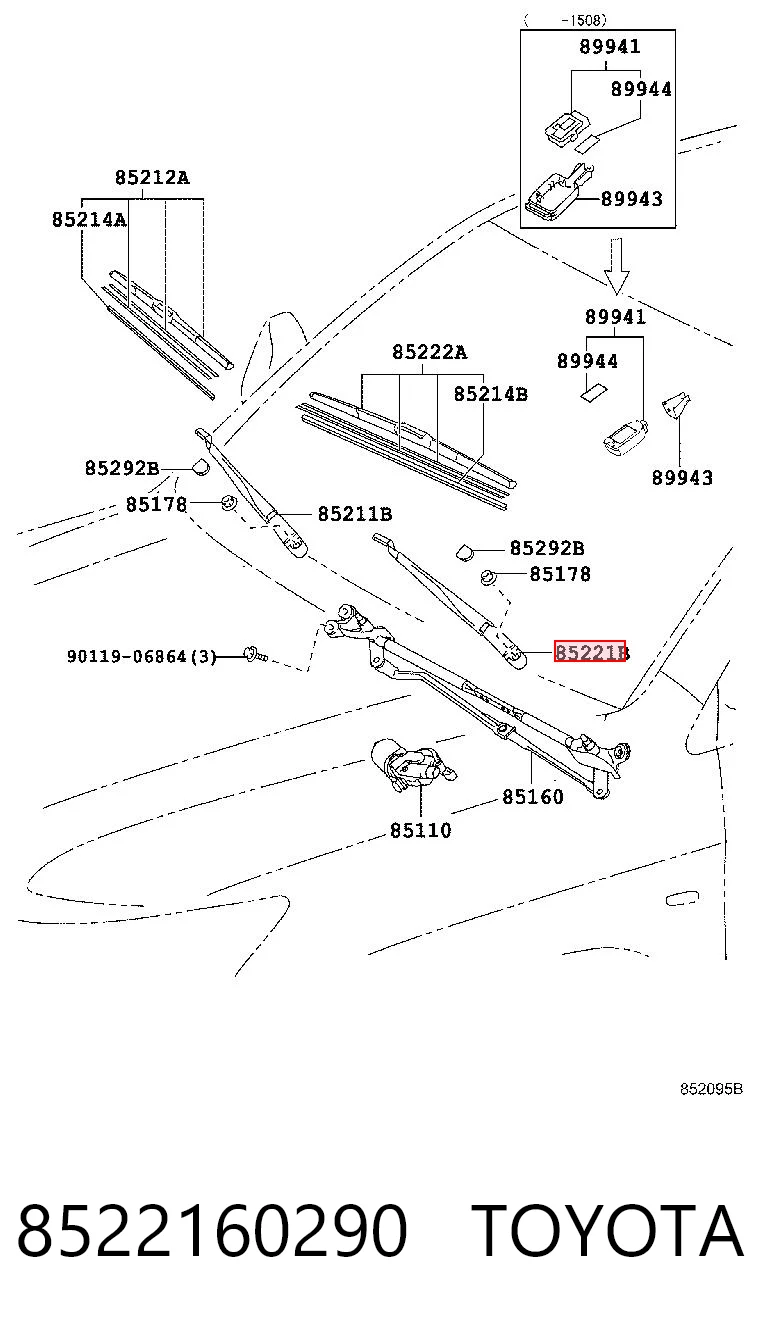 8522160290 Toyota