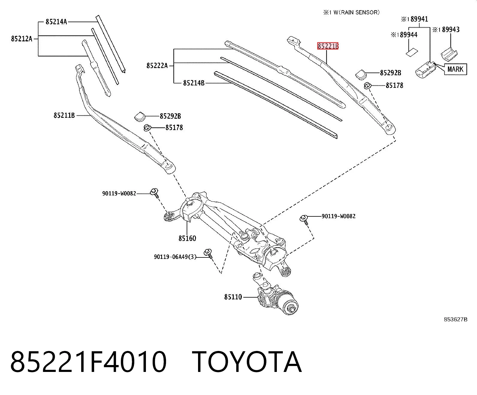 85221F4010 Toyota