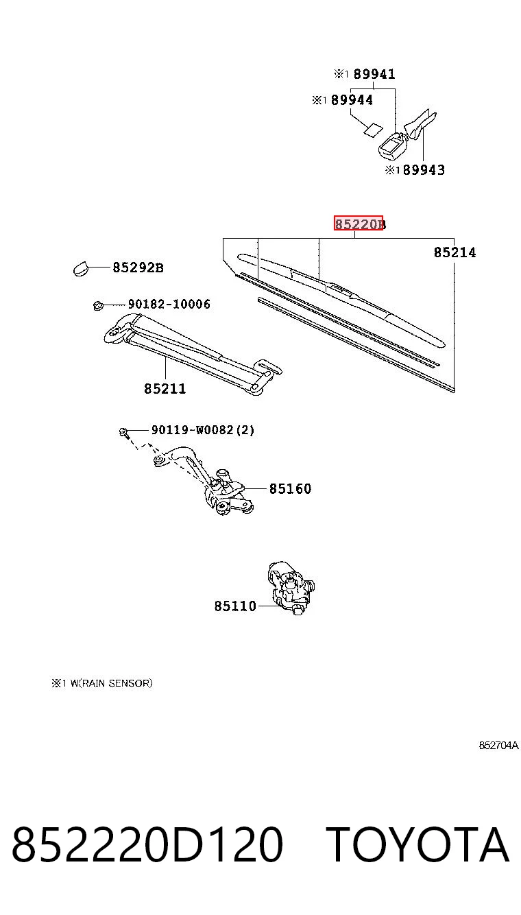 Comprar 6423L1 Peugeot/Citroen Escobilla del limpiaparabrisas del lado del conductor