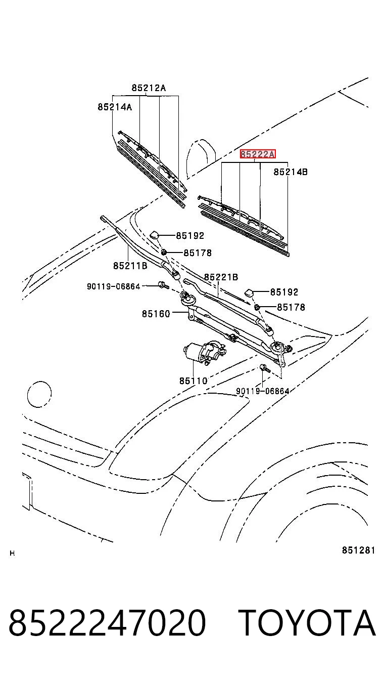 8522247020 Toyota