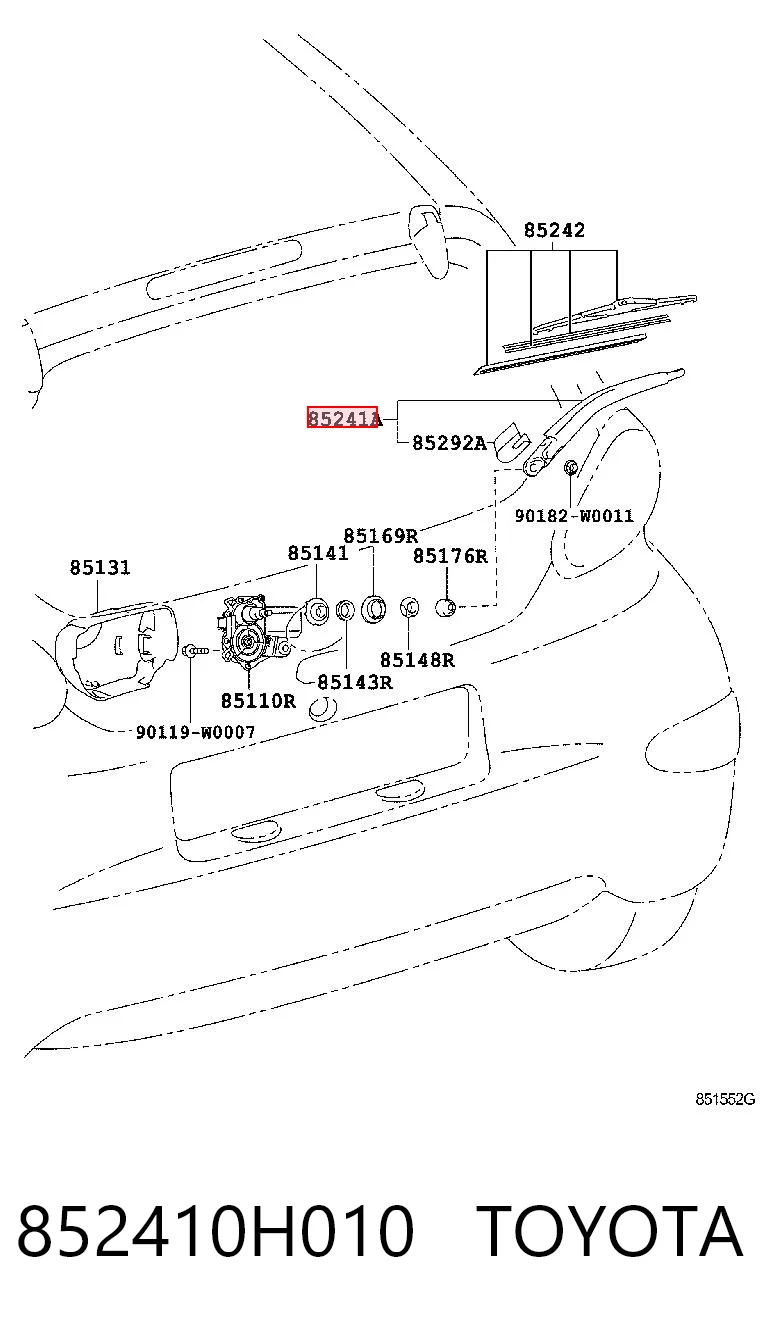 852410H010 Toyota