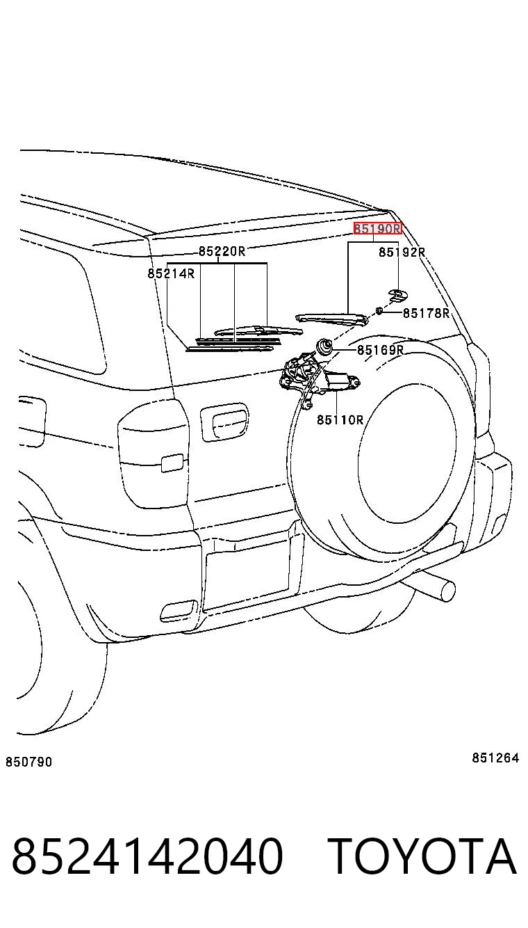 8524142040 Toyota