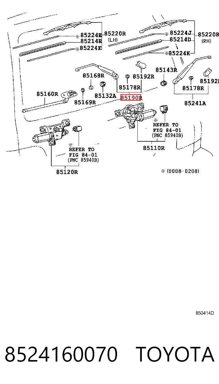 8524160070 Toyota