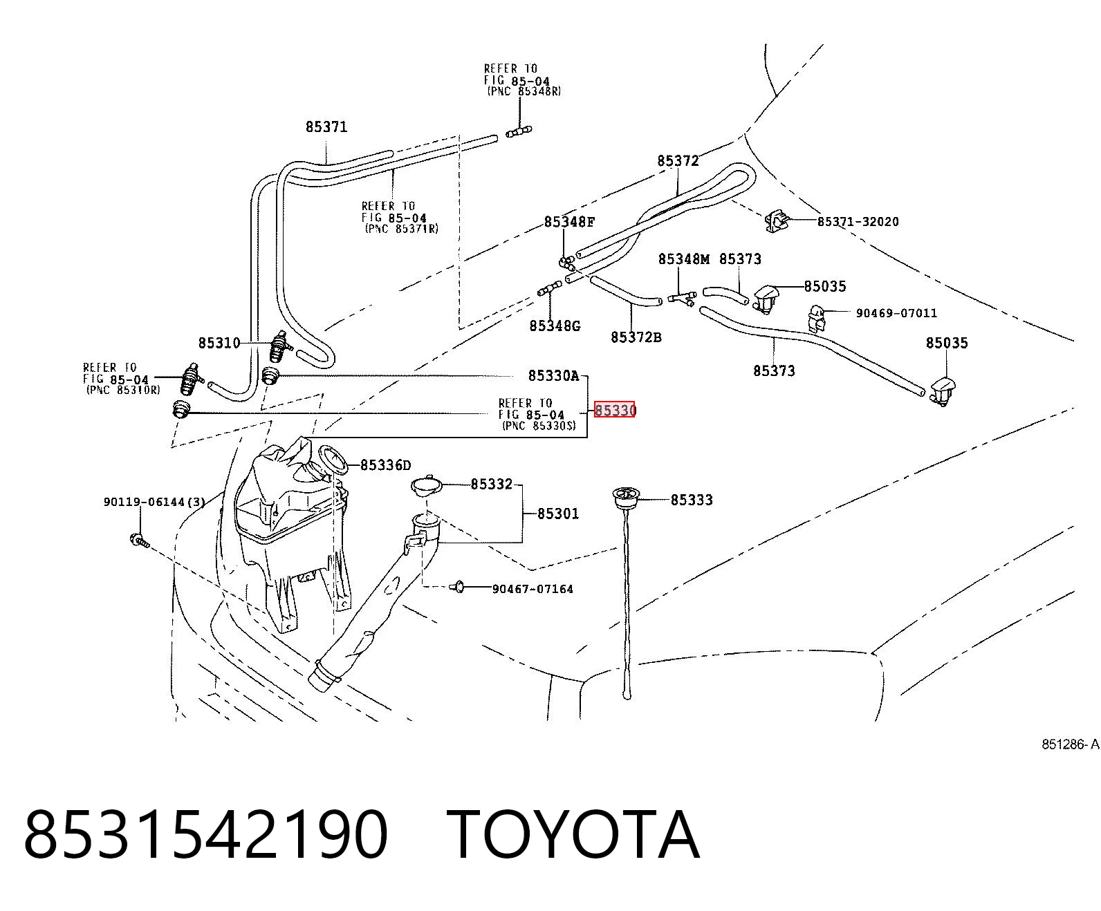 8531542190 Toyota