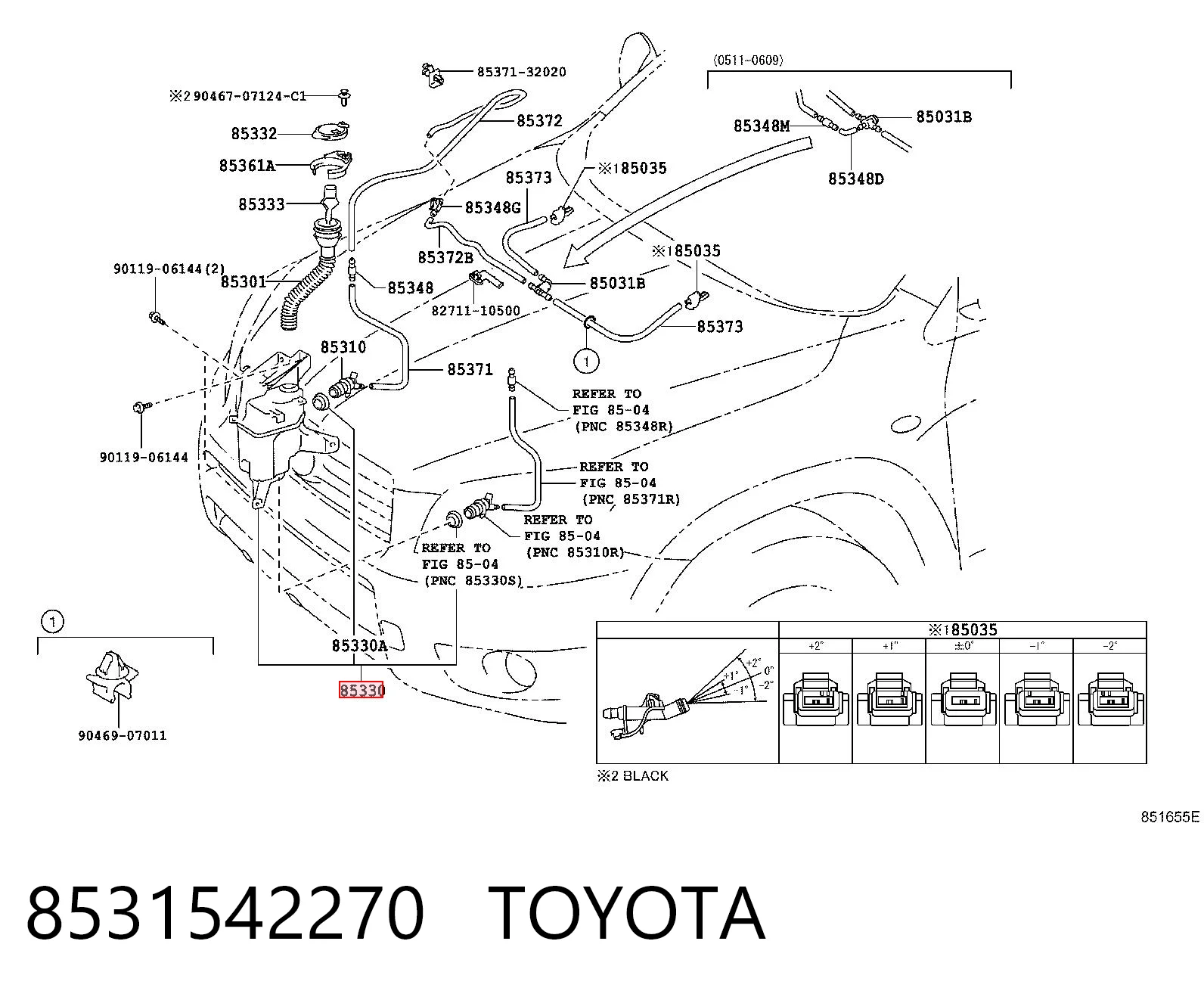 8531542270 Toyota