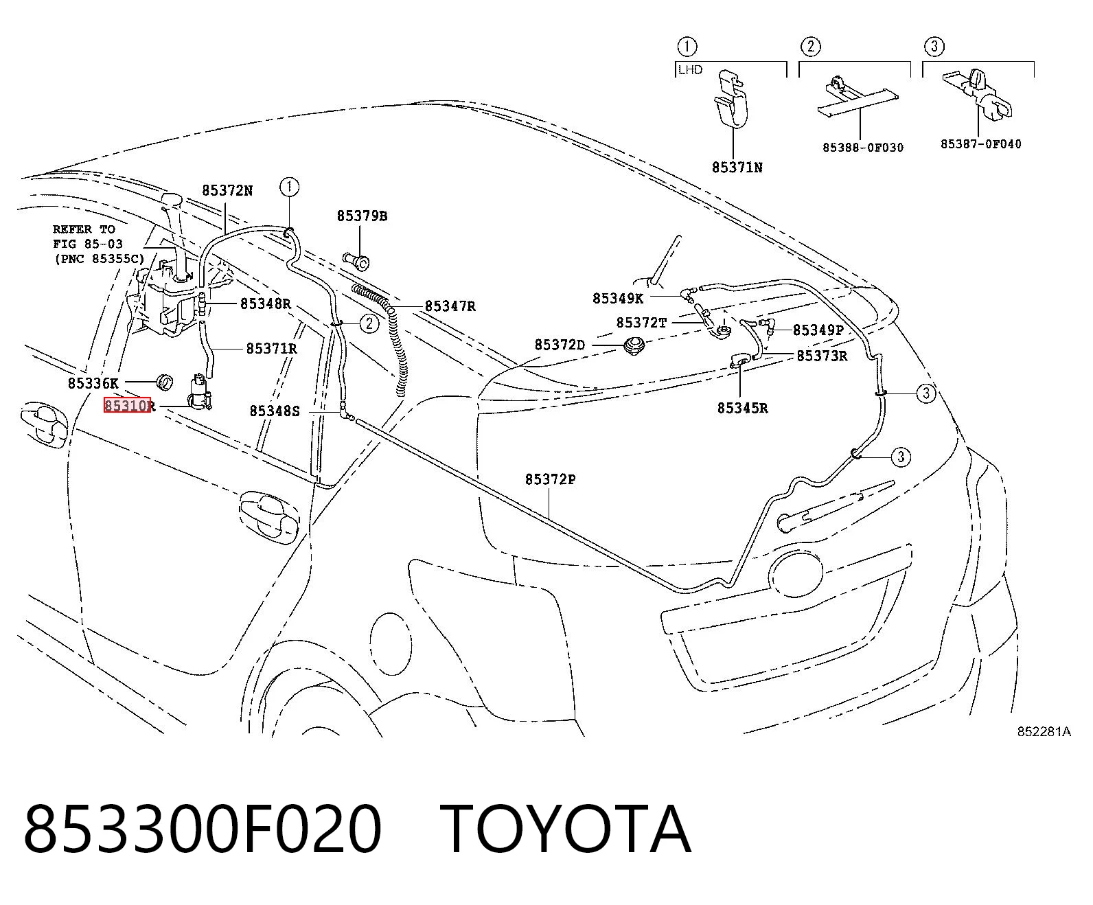 853300F020 Toyota