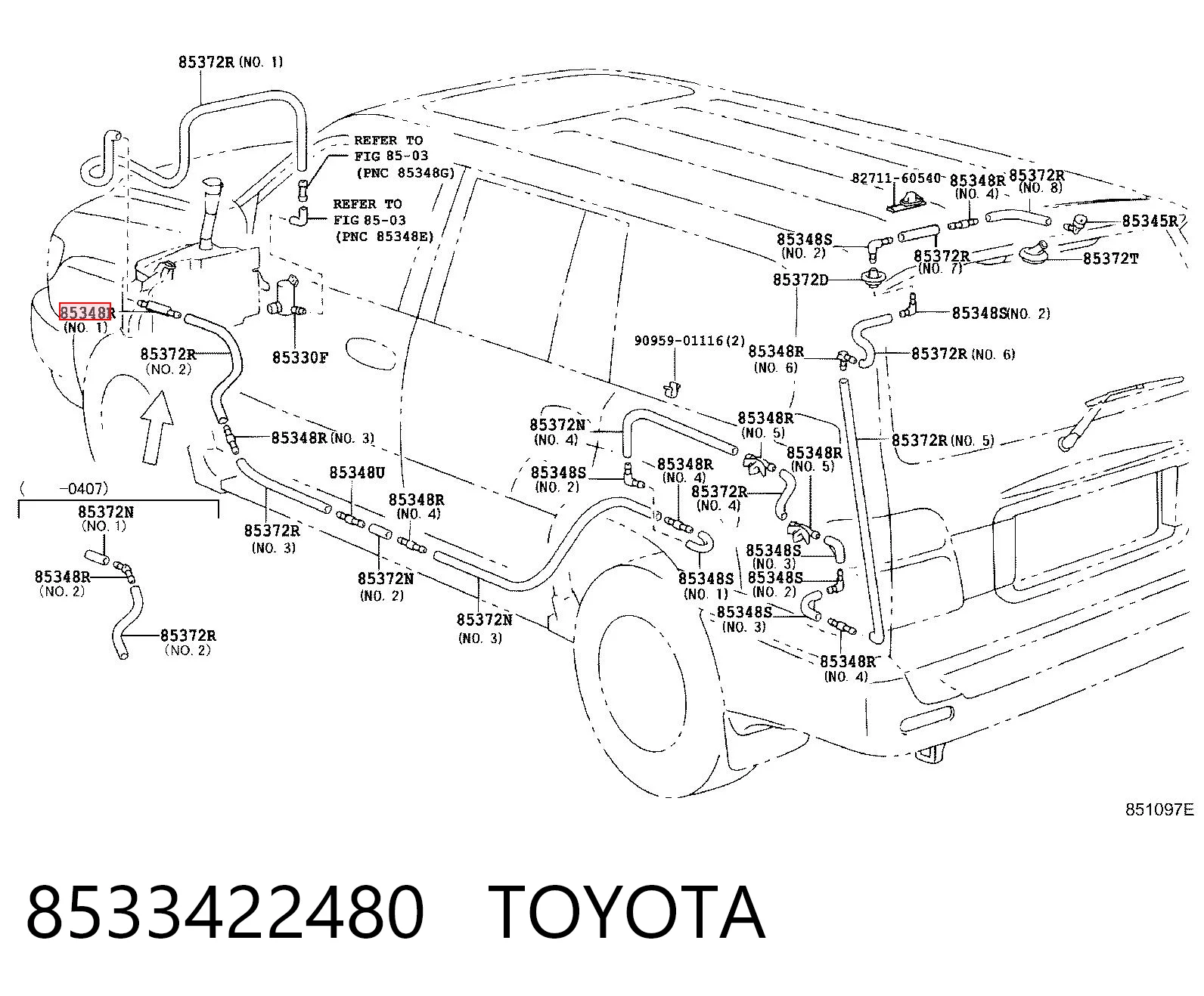 8533422480 Toyota