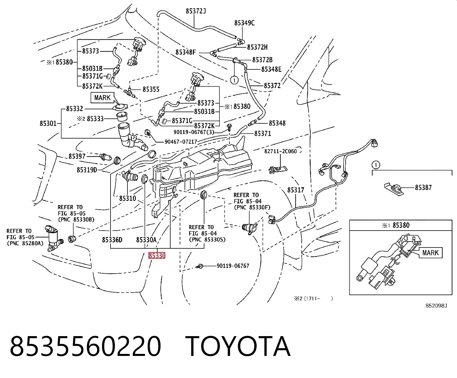 8535560220 Toyota