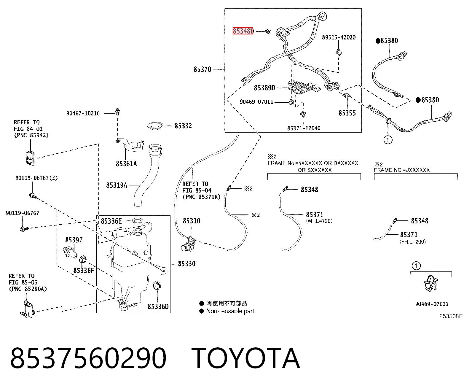 8537560290 Toyota