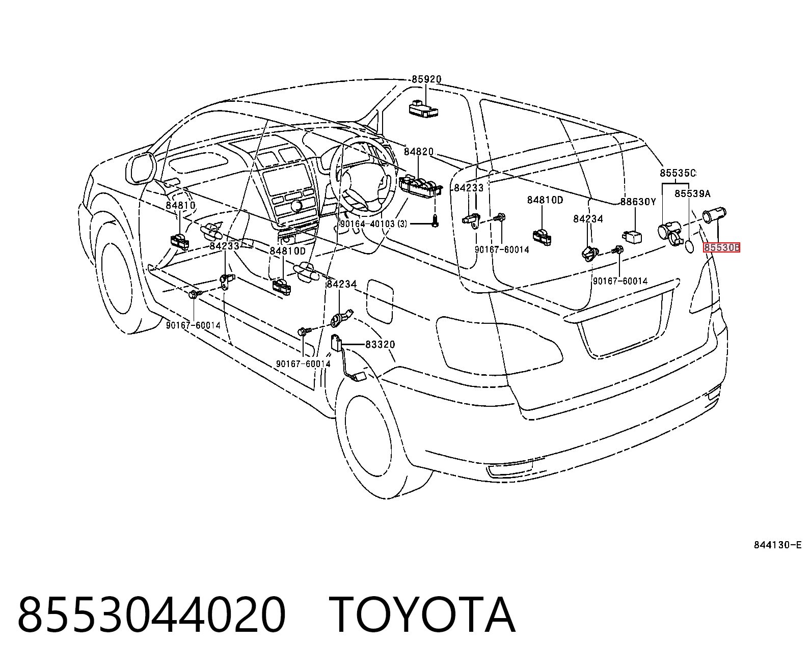 8553044020 Toyota