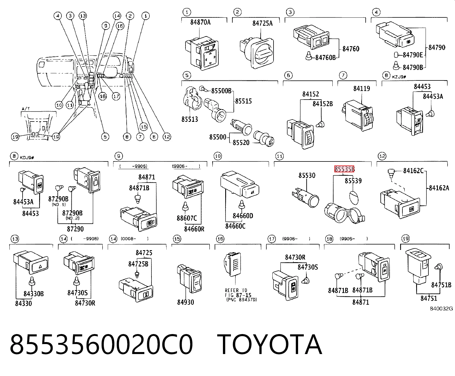 8553560020C0 Toyota