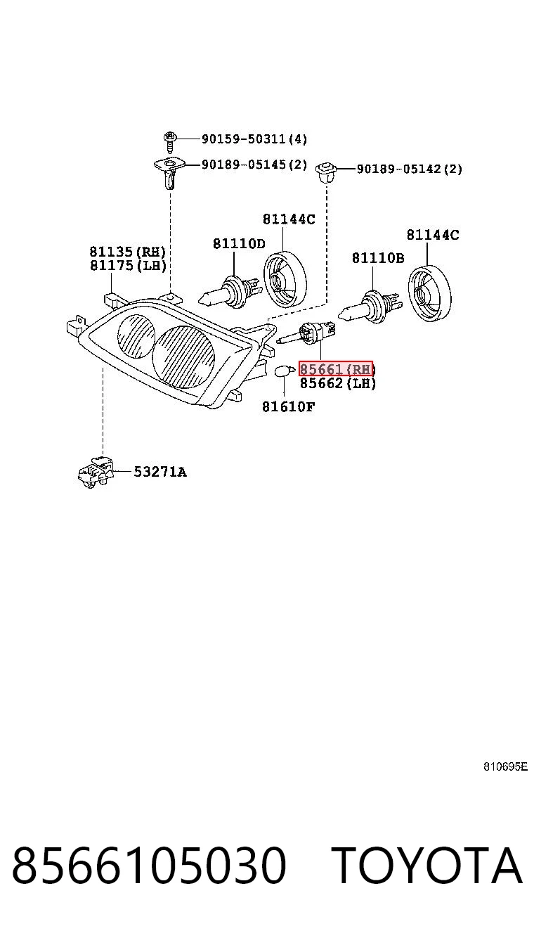 8566105030 Toyota