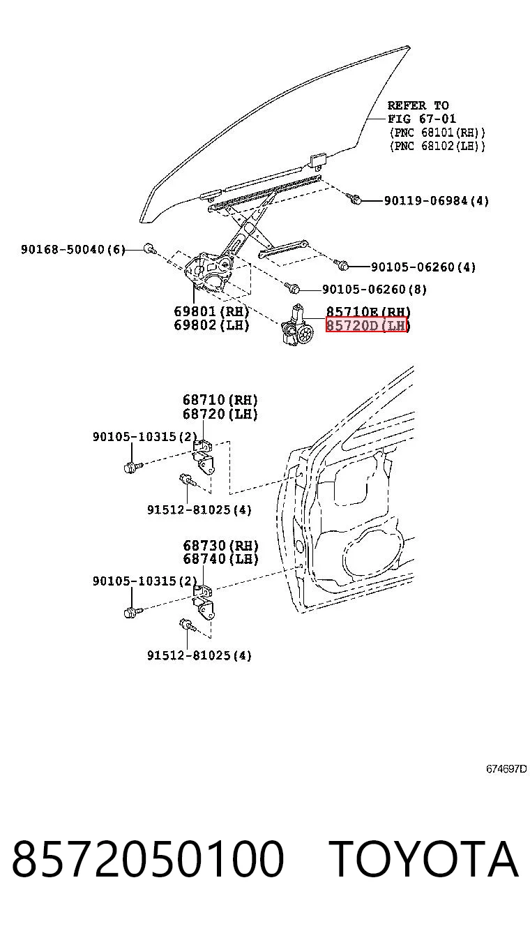 8572050100 Toyota