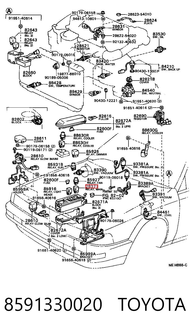 8591330020 Toyota