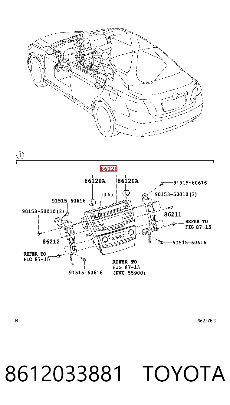 8612033881 Toyota