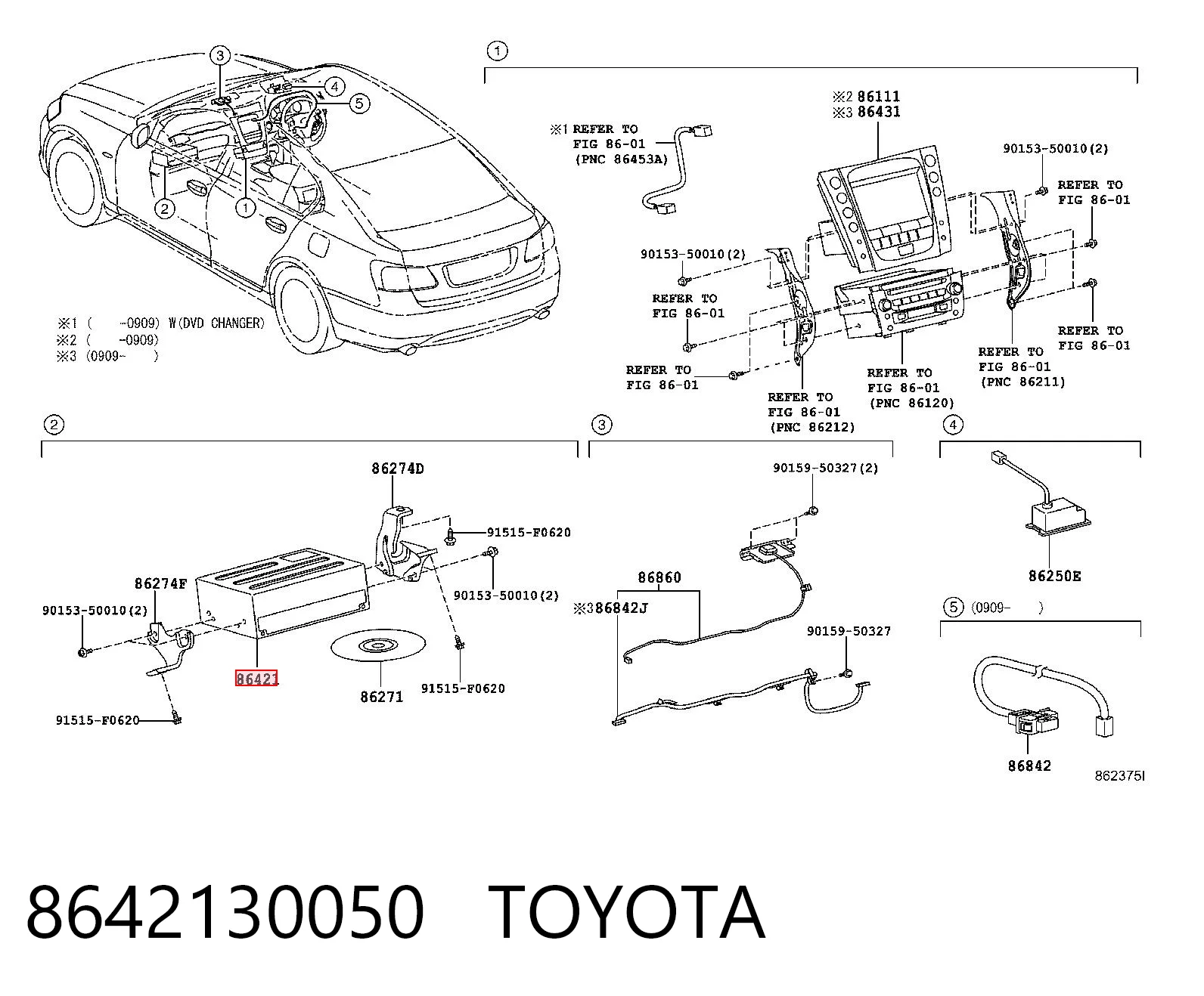 8642130050 Toyota