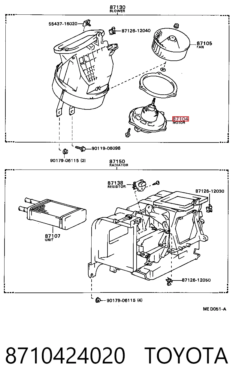 8710424020 Toyota