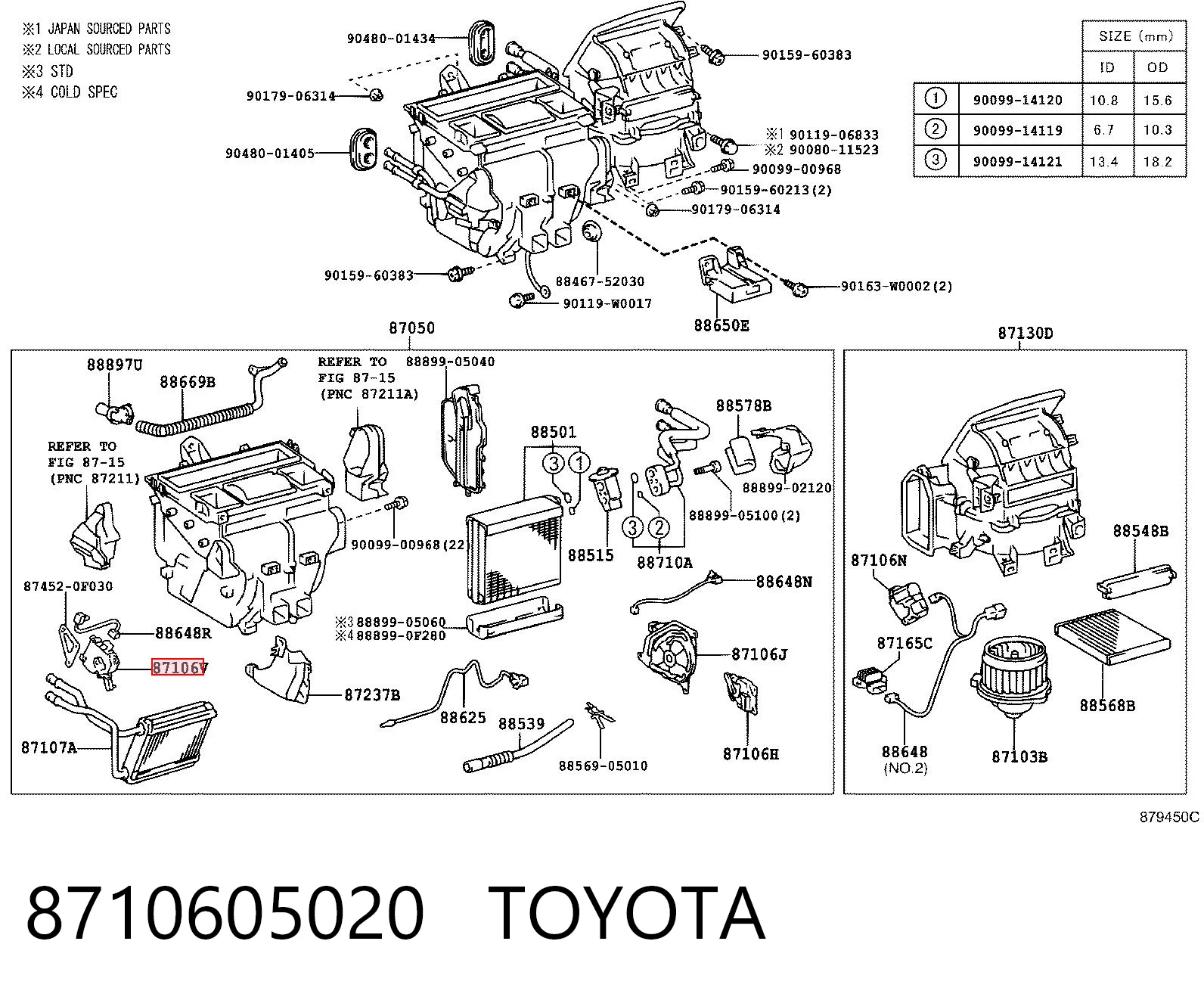 8710605020 Toyota