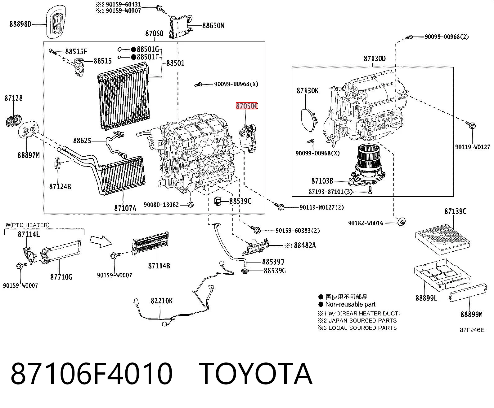 87106F4010 Toyota