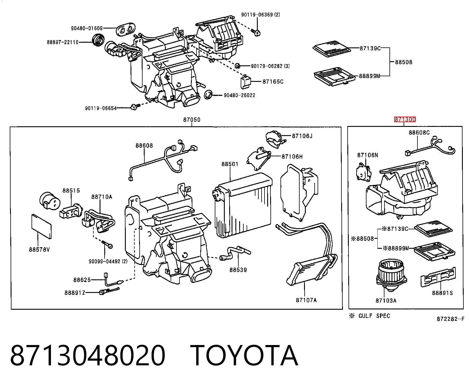 8713048020 Toyota