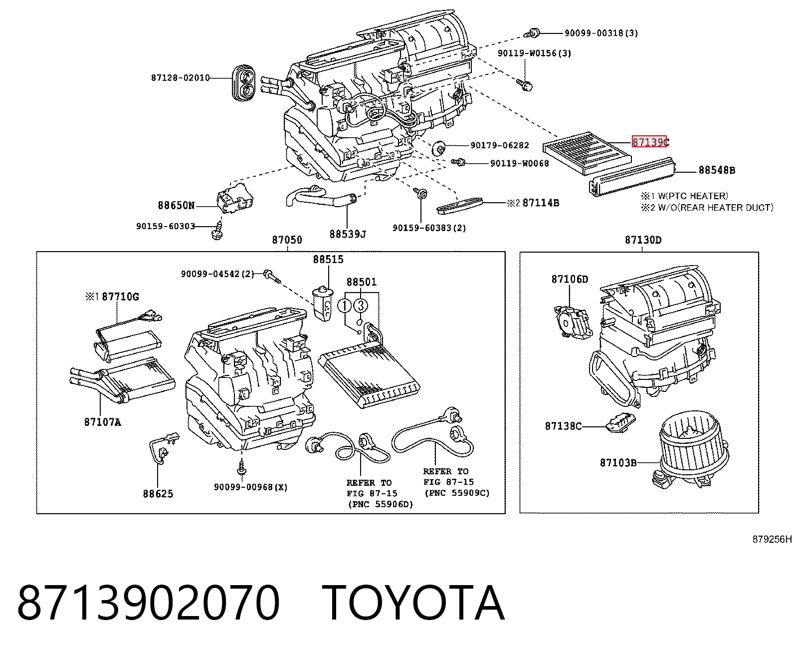 8713902070 Toyota Filtro antipolen