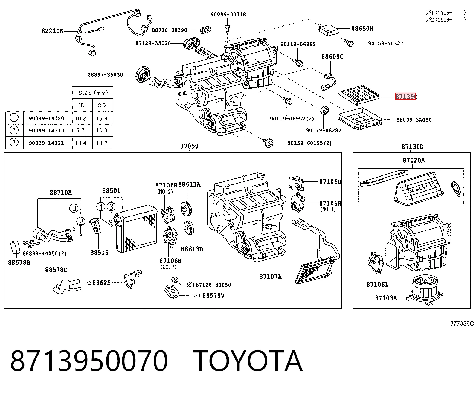 8713950070 Toyota