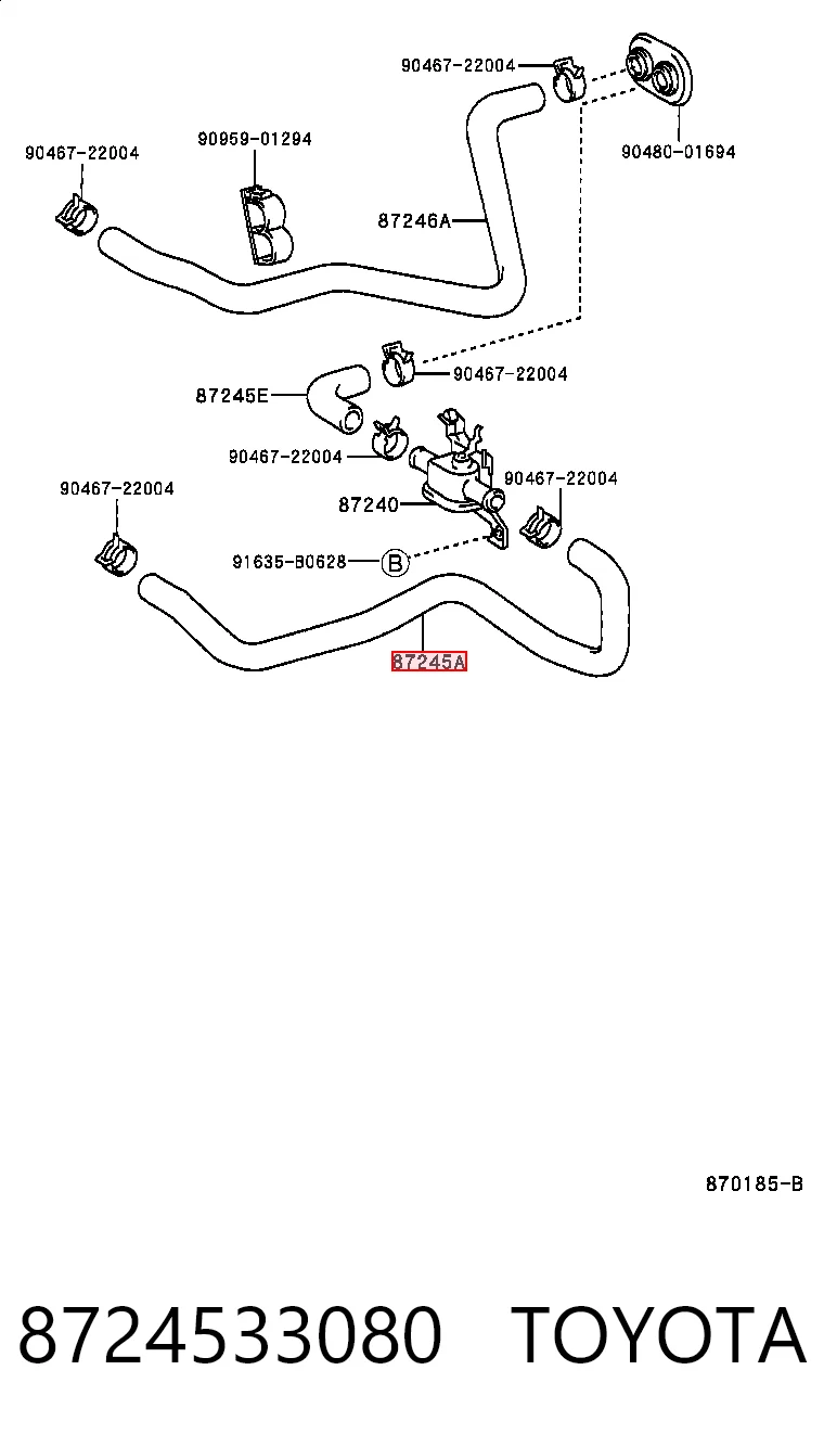 8724533080 Toyota