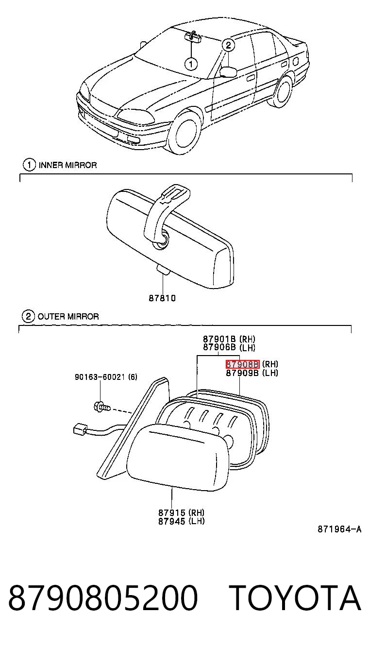8790805200 Toyota