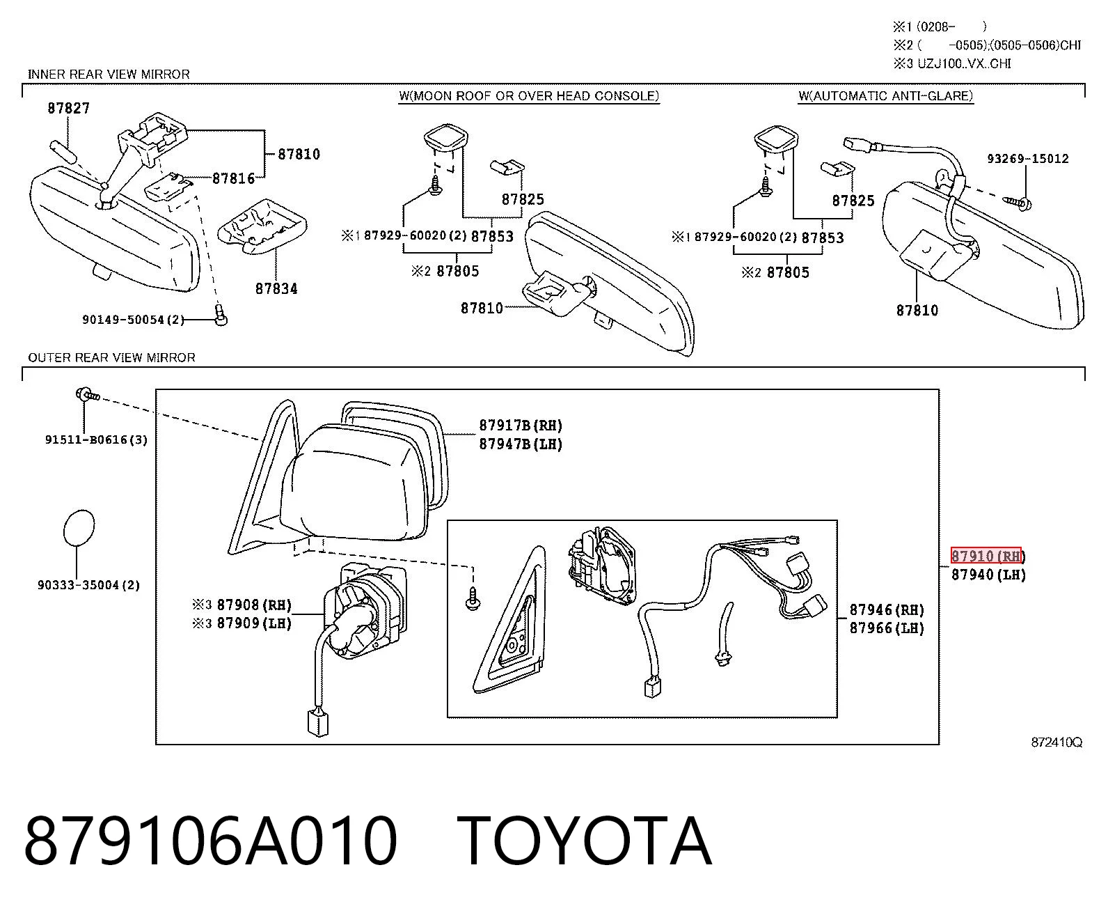 879106A010 Toyota