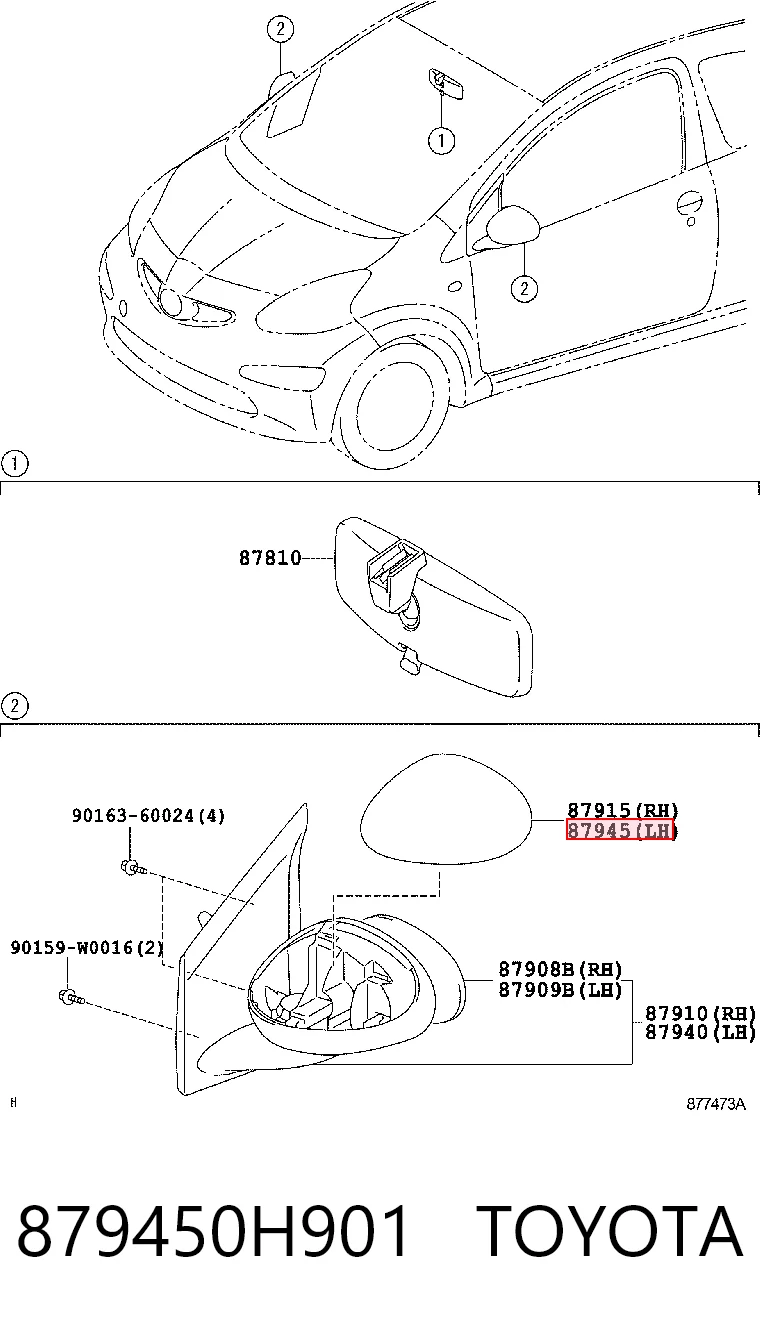 879450H901 Toyota