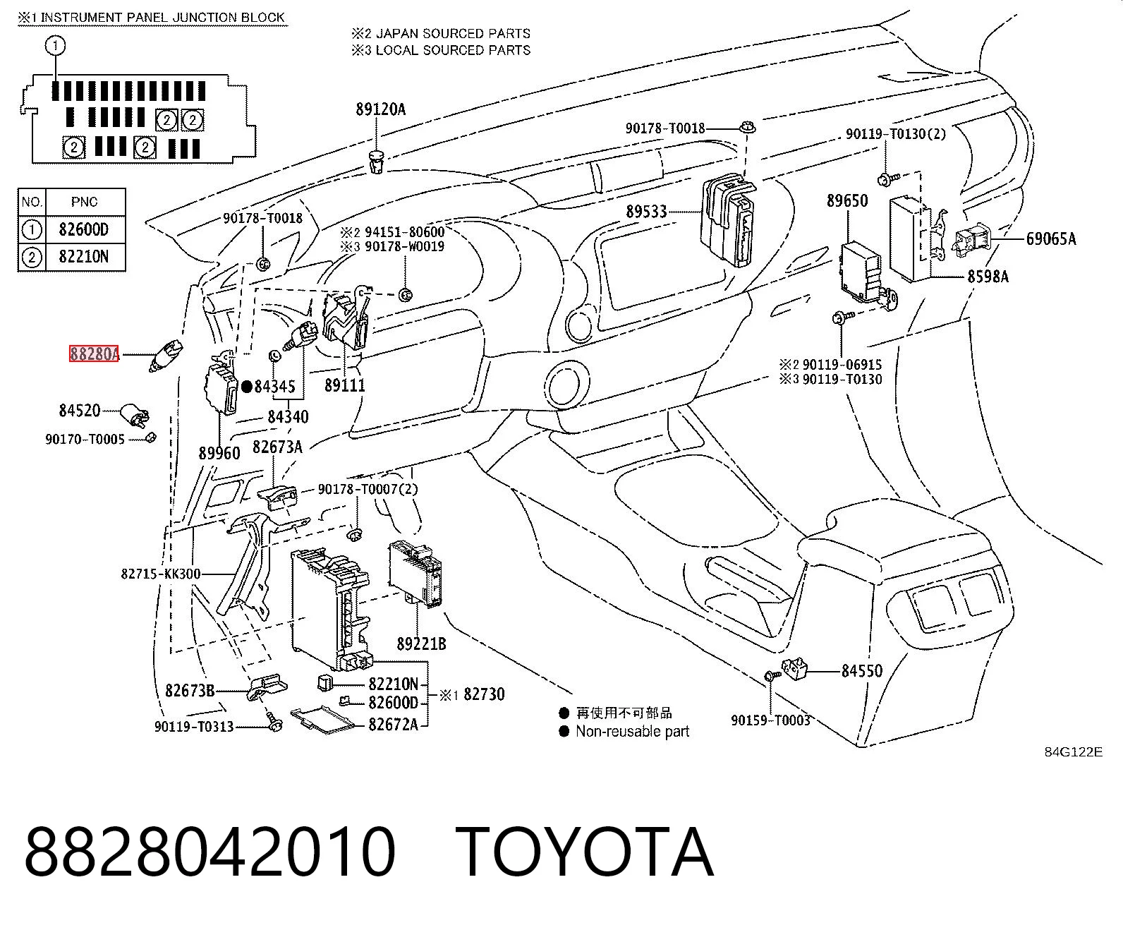 8828042010 Toyota