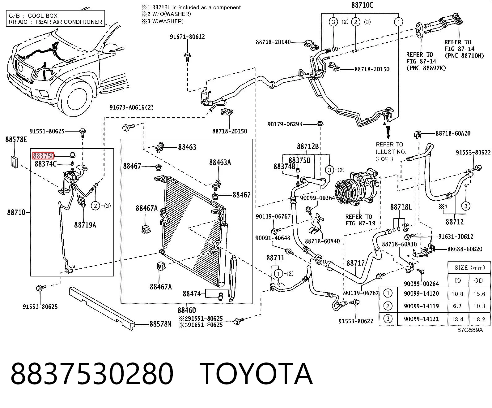 8837530280 Toyota