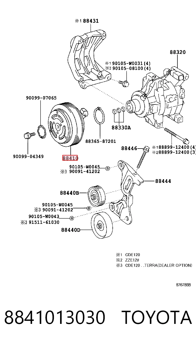 Compresor de ac Bosch 1986AD1246