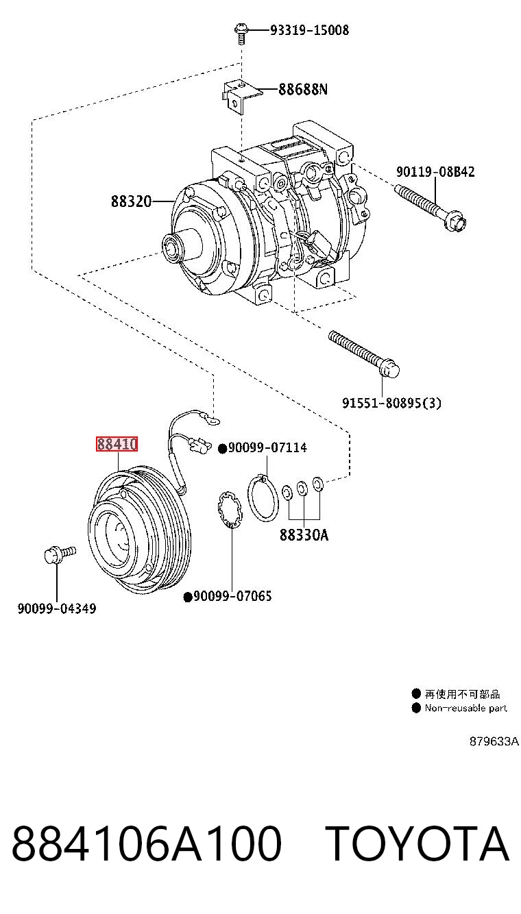 884106A100 Toyota