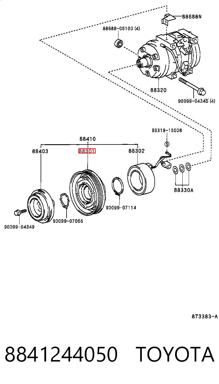 8841244050 Toyota