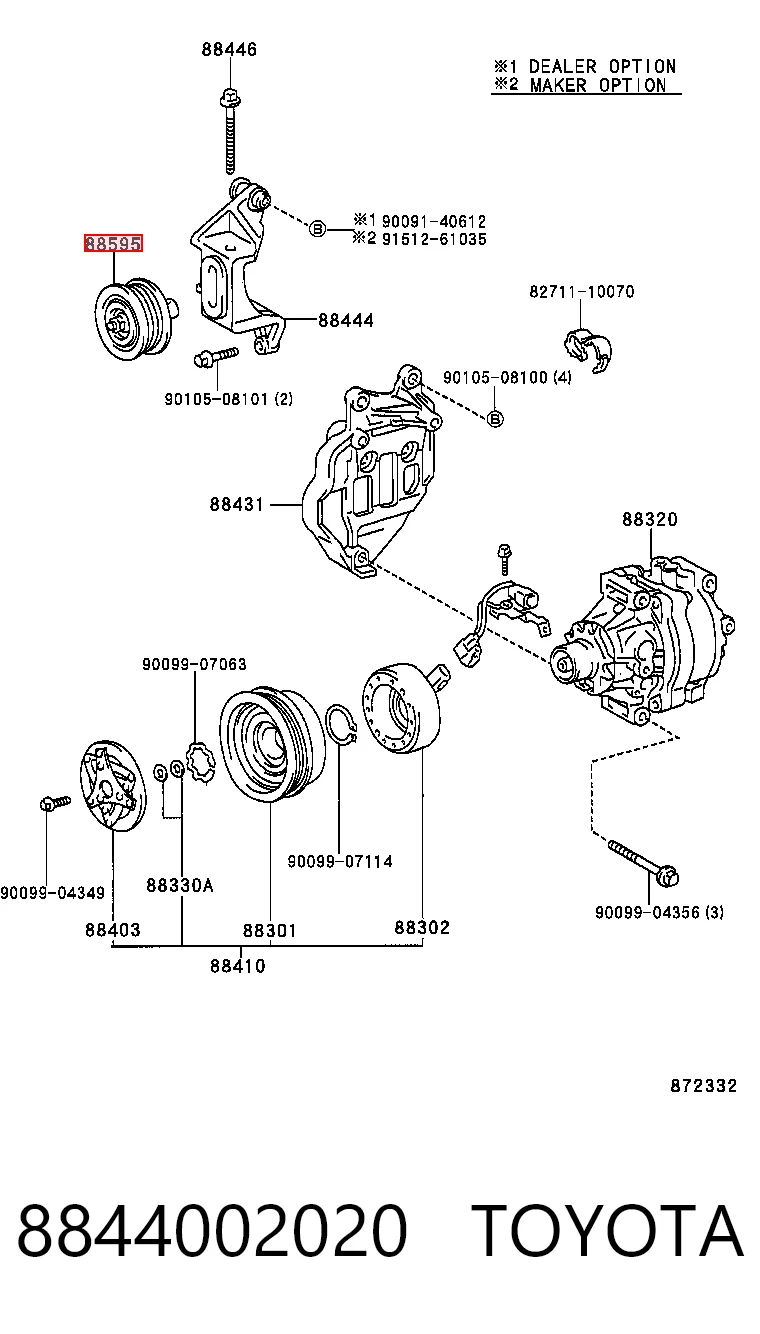 Rodillo tensor correa poli V Lexus IS sedán (E1) (1999 - 2005) precio, desde 16,67 EUR