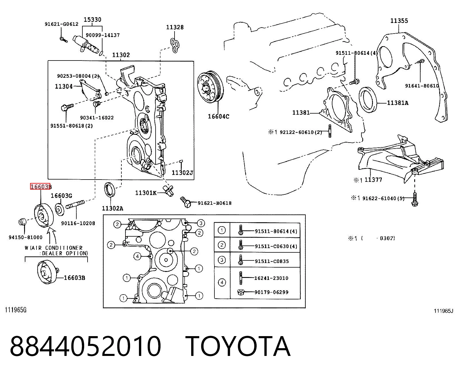 Comprar Rodillo tensor de la correa de transmisión Toyota Yaris SP90 a bajo precio