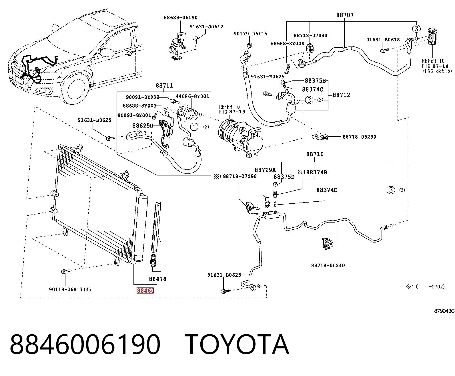 8846006190 Toyota
