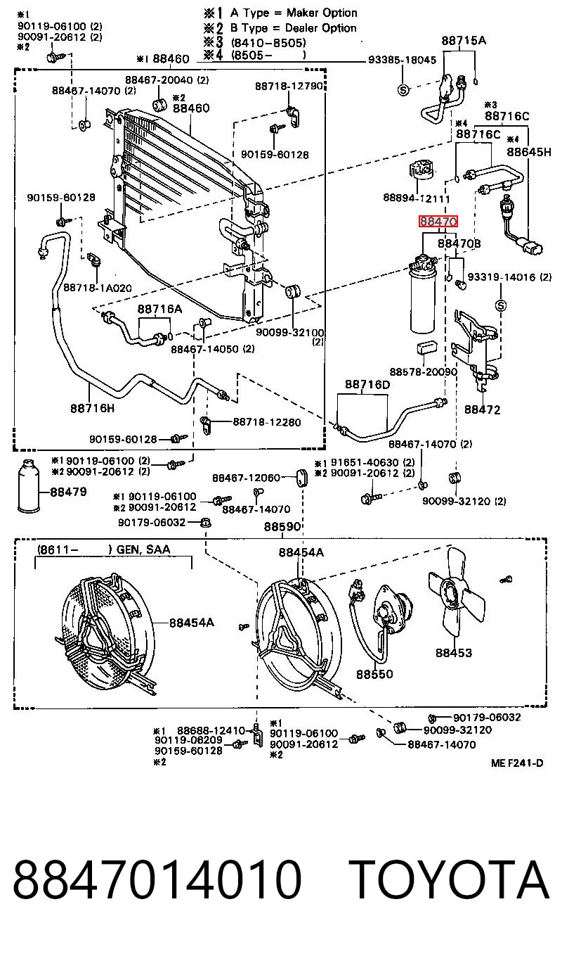 8847014010 Toyota
