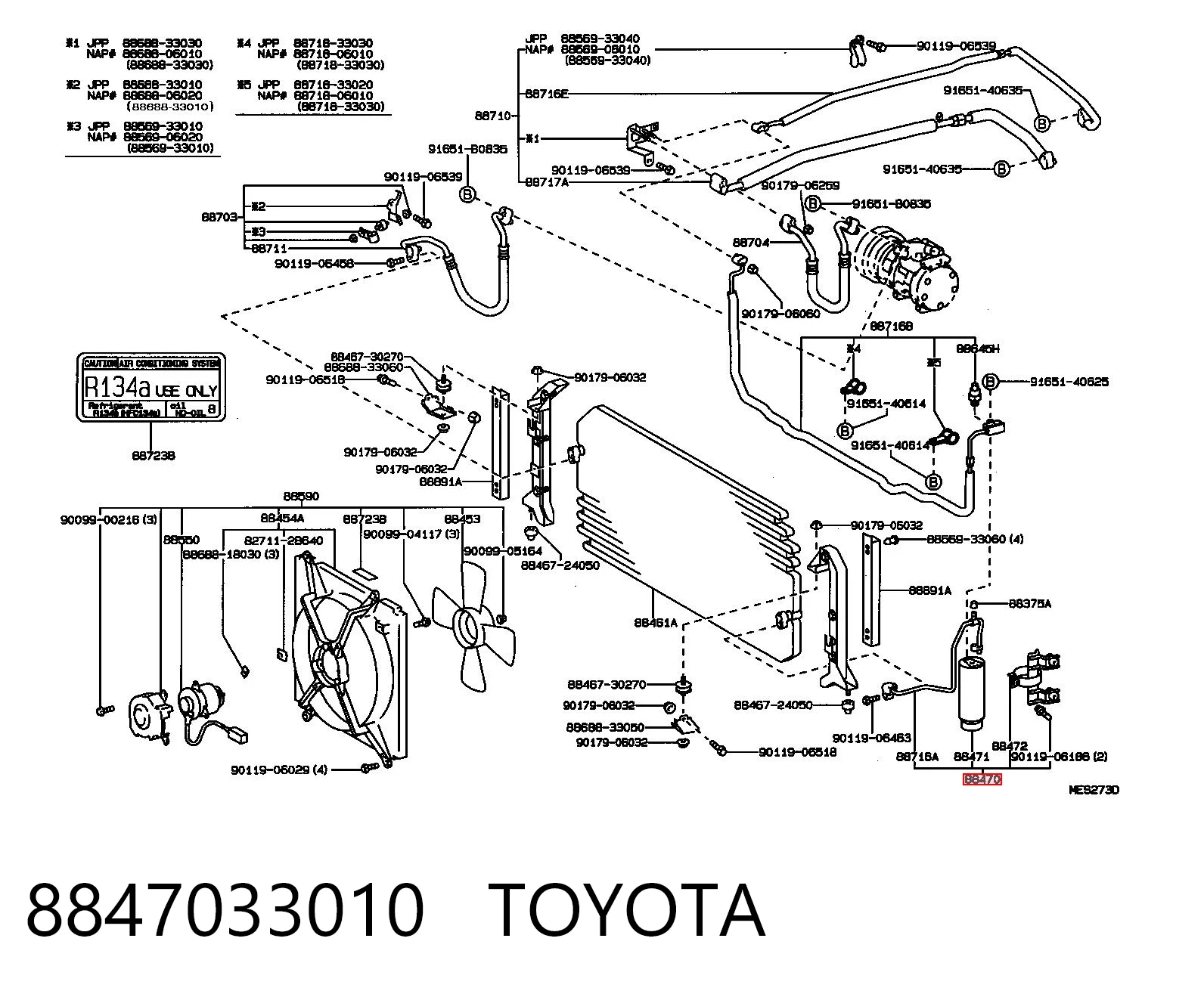 8847033010 Toyota