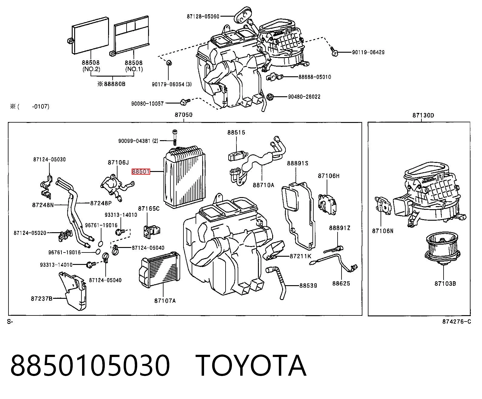 8850105030 Toyota