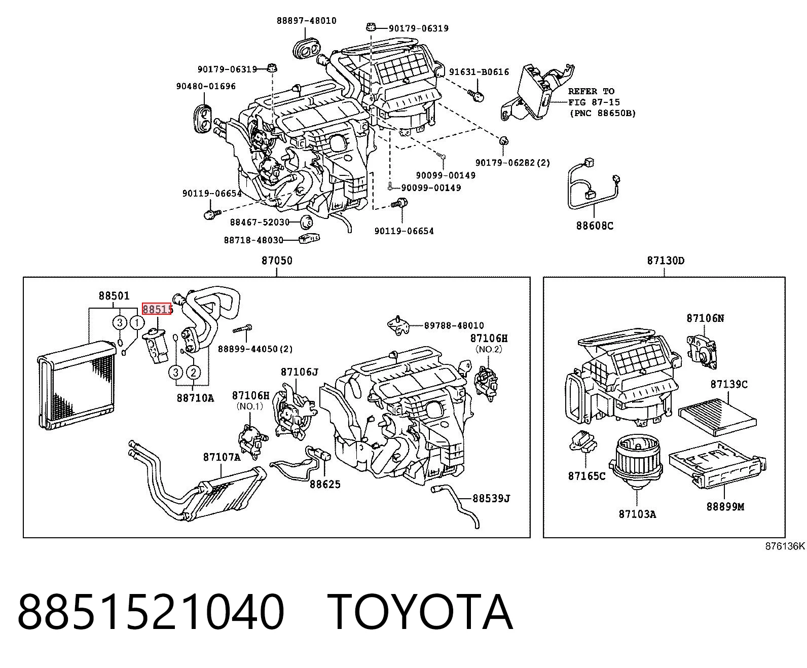 8851521040 Toyota