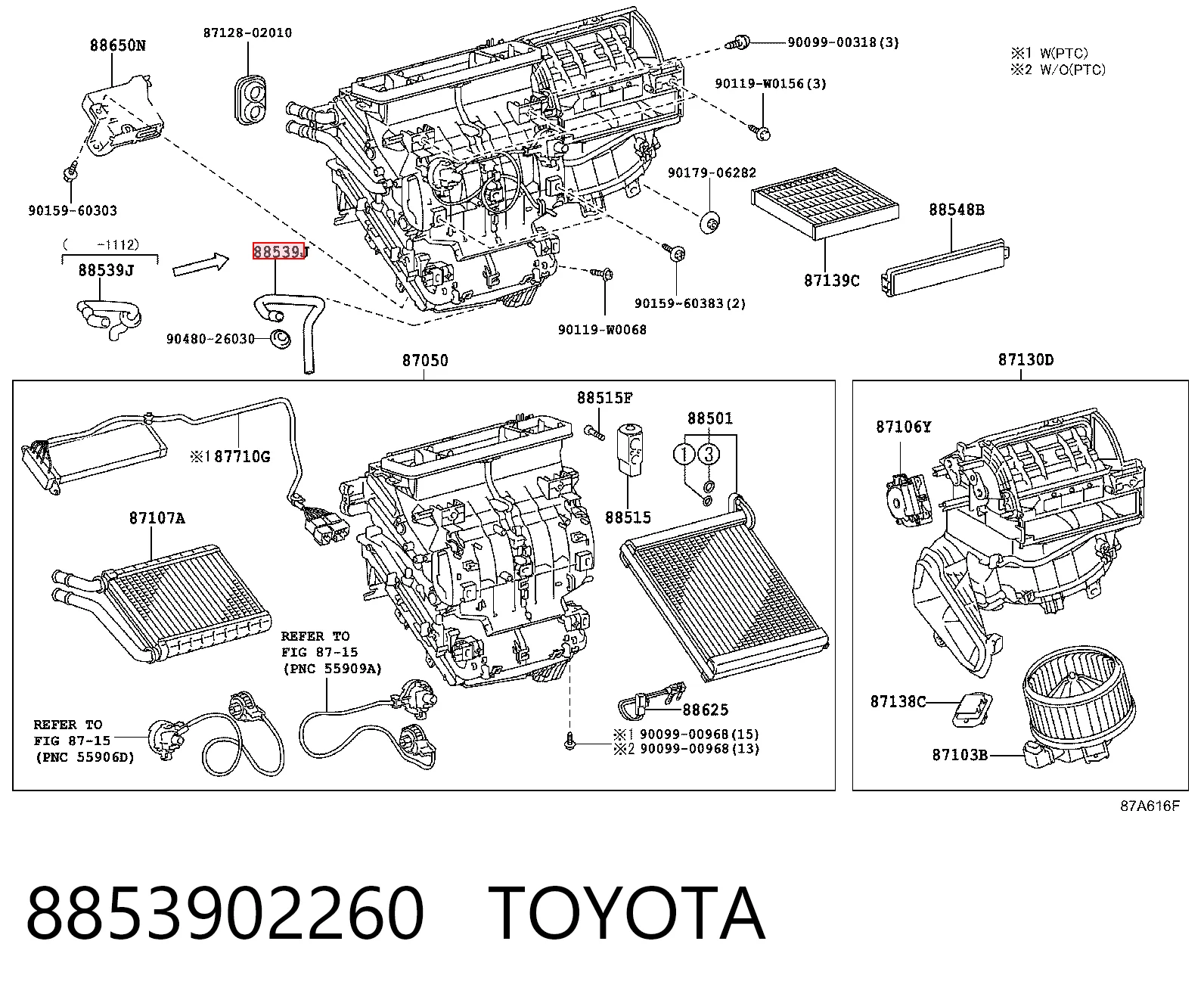 8853902260 Toyota