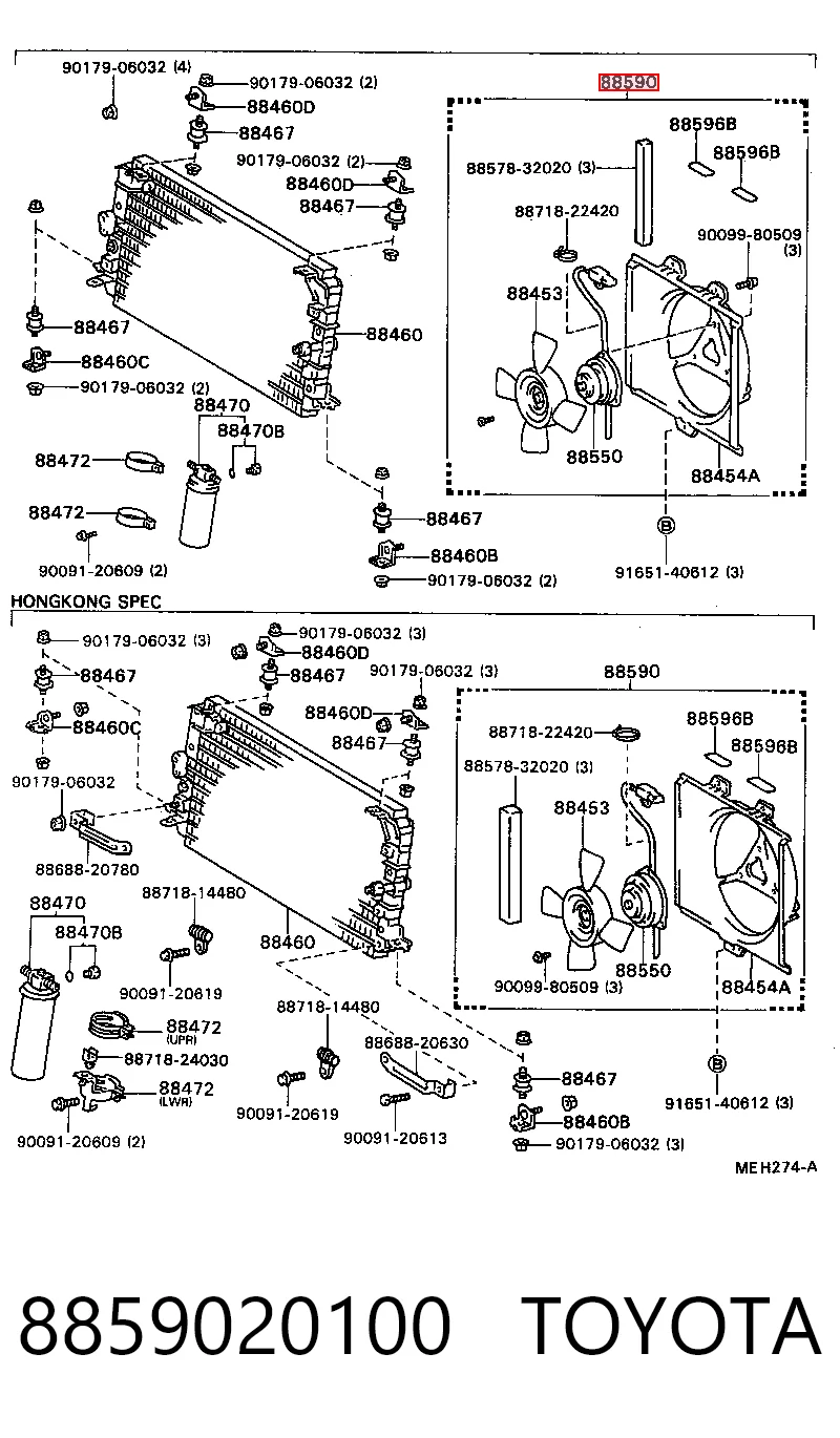 8859020100 Toyota
